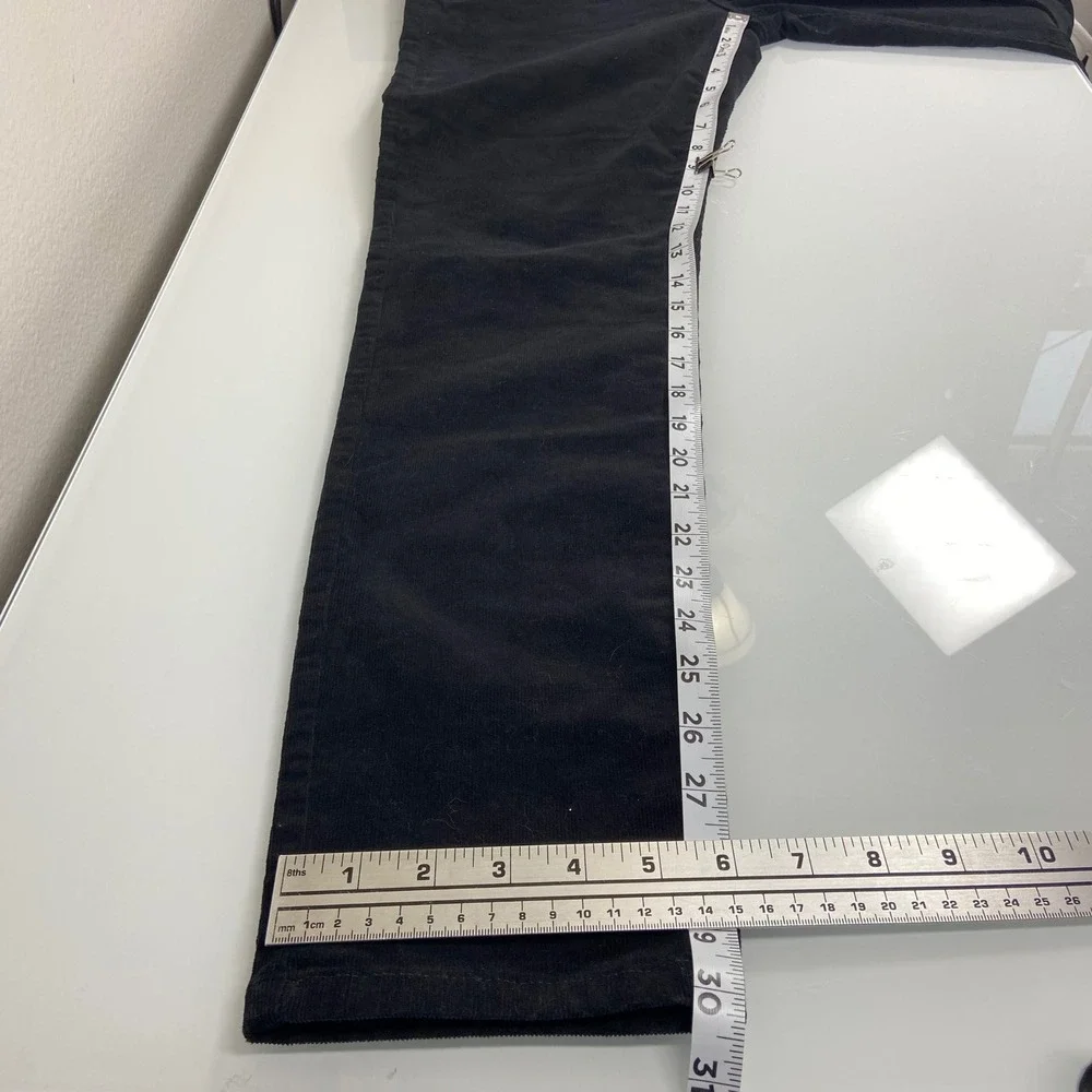 Banana‎ Republic Womens Size 28/6 (ACT30) Black Corduroy Skinny Fit Pants READ